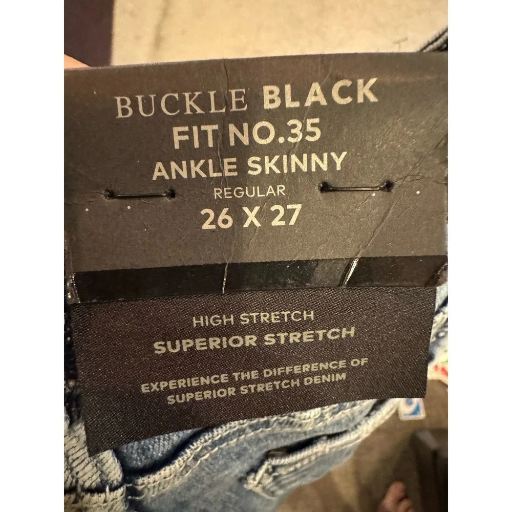 Buckle Black Fit No. 35 Ankle 26/27 Jeans NWT (D1)